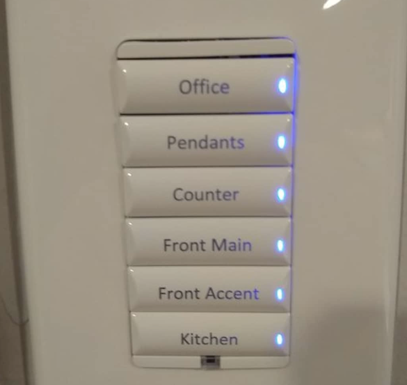 Lighting control Keypads